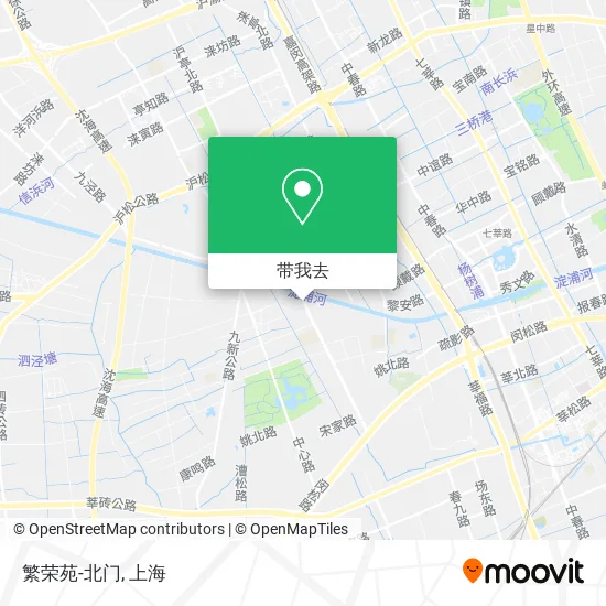 繁荣苑-北门地图