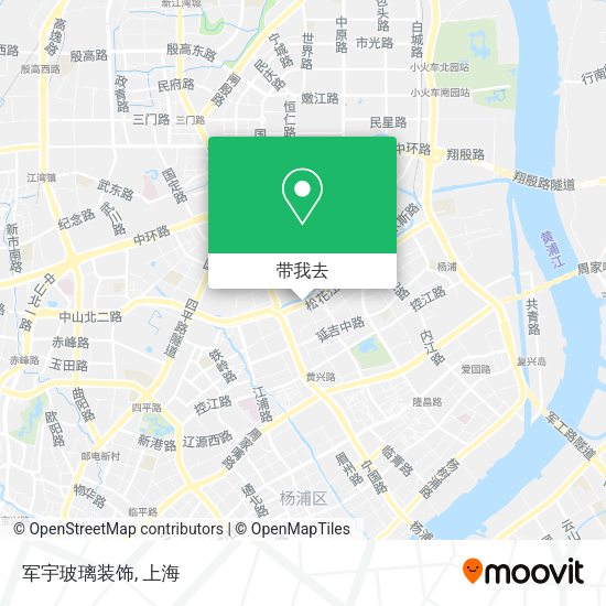 军宇玻璃装饰地图