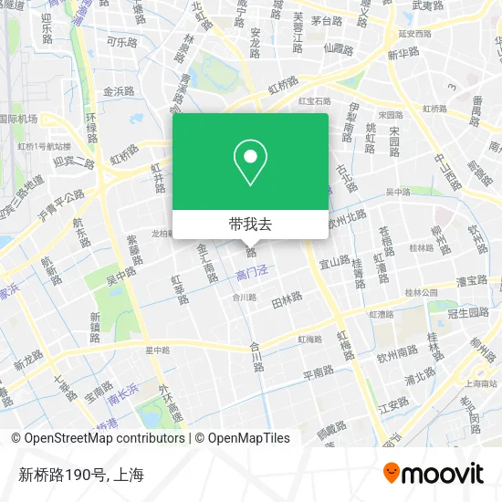 新桥路190号地图