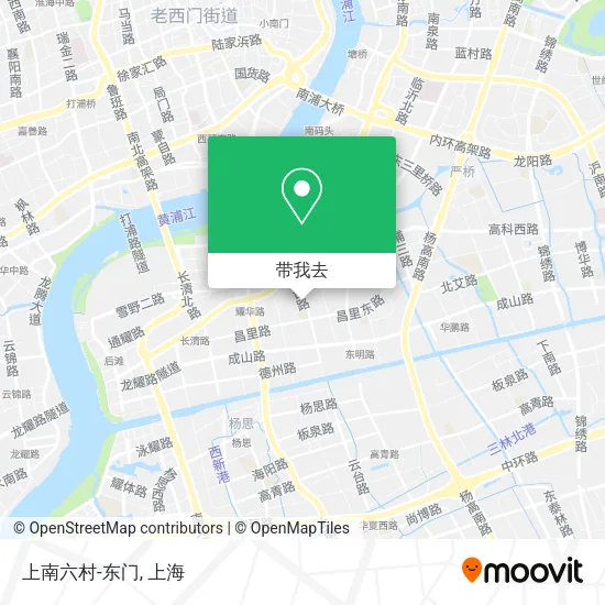 上南六村-东门地图
