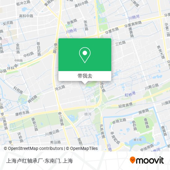 上海卢红轴承厂-东南门地图