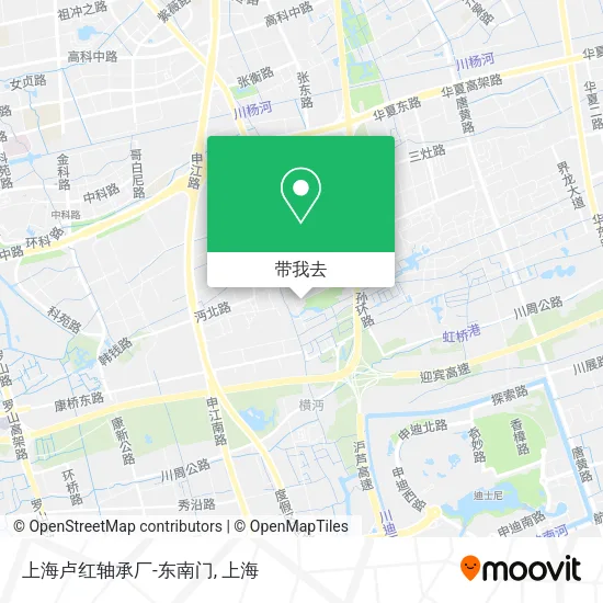 上海卢红轴承厂-东南门地图