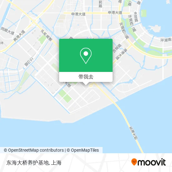 东海大桥养护基地地图