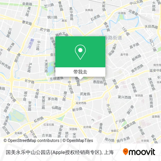 国美永乐中山公园店(Apple授权经销商专区)地图