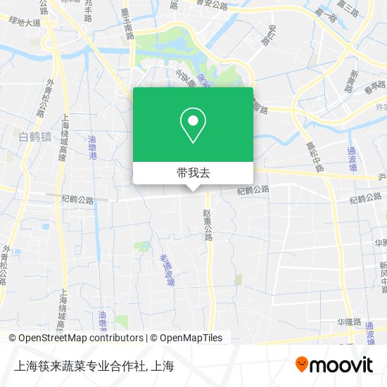 上海筷来蔬菜专业合作社地图