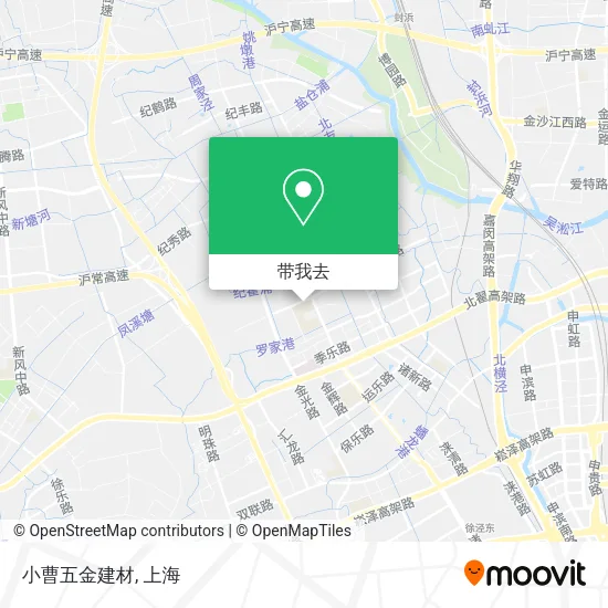 小曹五金建材地图