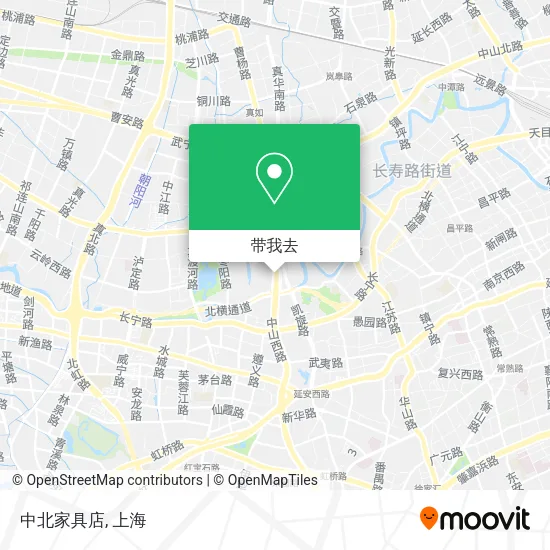 中北家具店地图