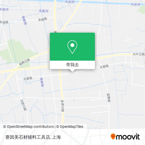 赛因美石材辅料工具店地图