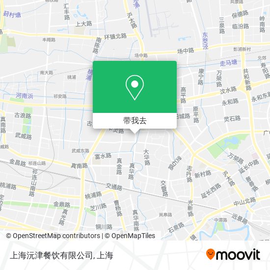 上海沅津餐饮有限公司地图