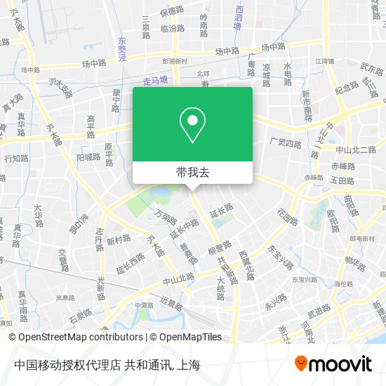 中国移动授权代理店  共和通讯地图