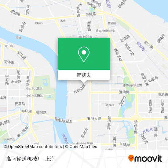 高南输送机械厂地图