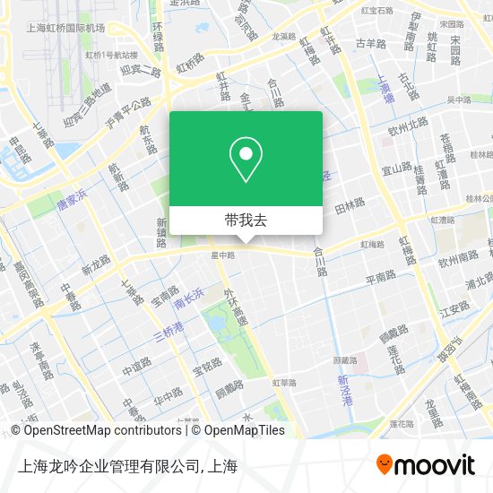 上海龙吟企业管理有限公司地图