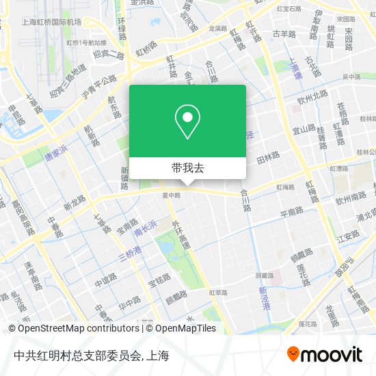 中共红明村总支部委员会地图