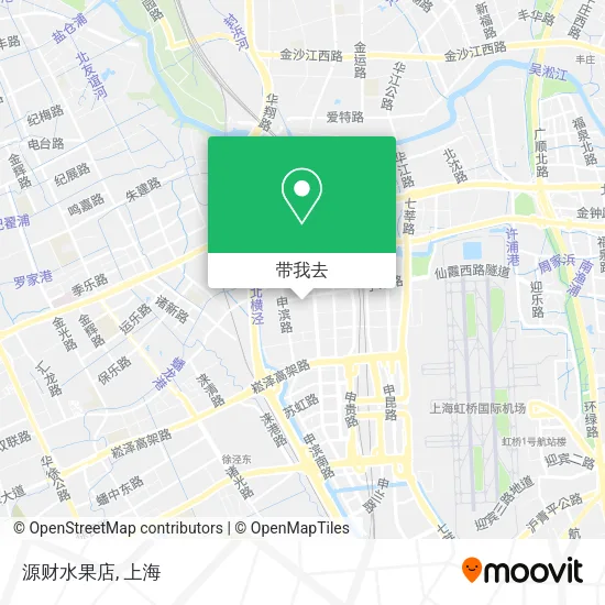 源财水果店地图