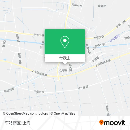 车站南区地图