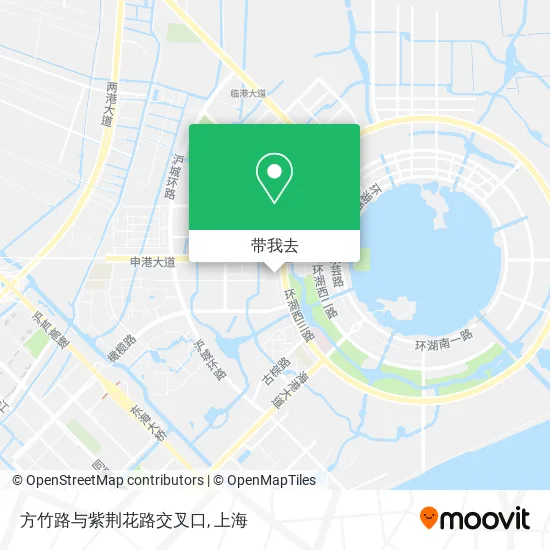 方竹路与紫荆花路交叉口地图