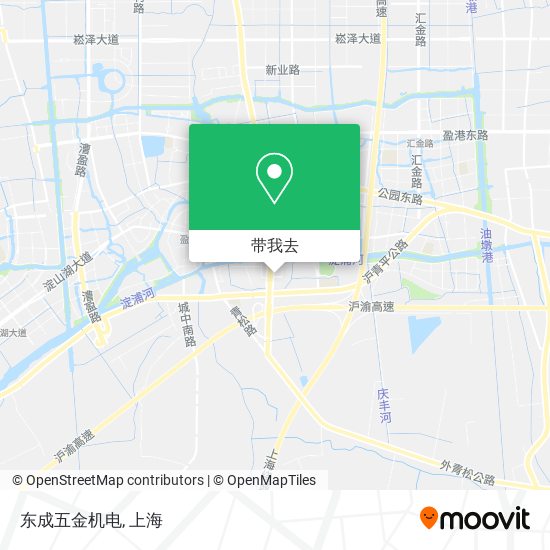 东成五金机电地图