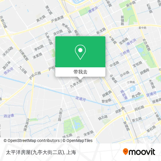太平洋房屋(九亭大街二店)地图