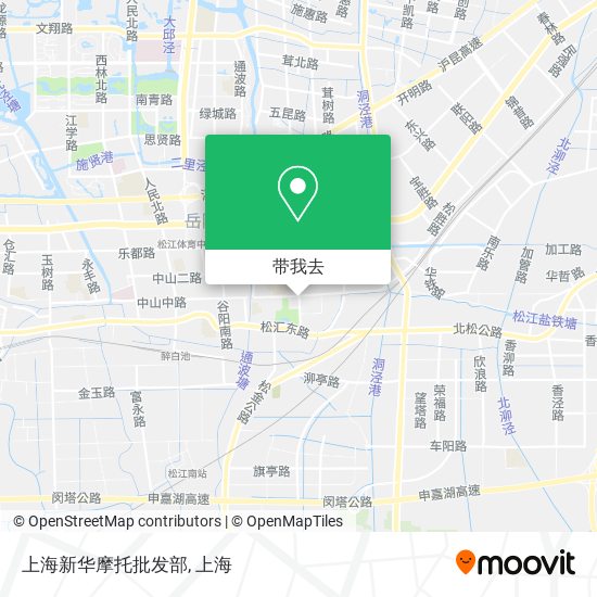 上海新华摩托批发部地图