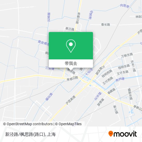 新泾路/枫思路(路口)地图