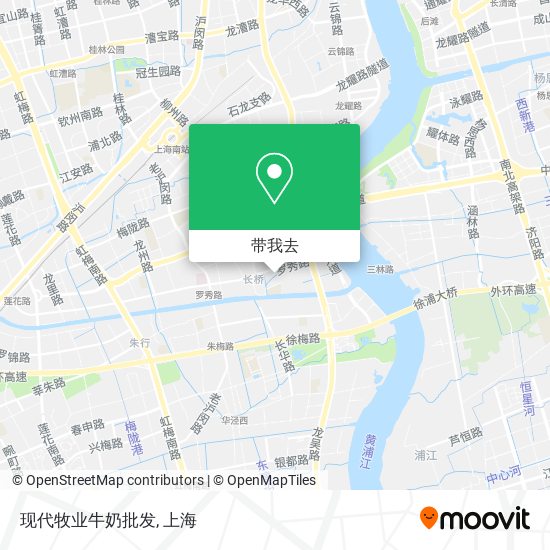 现代牧业牛奶批发地图