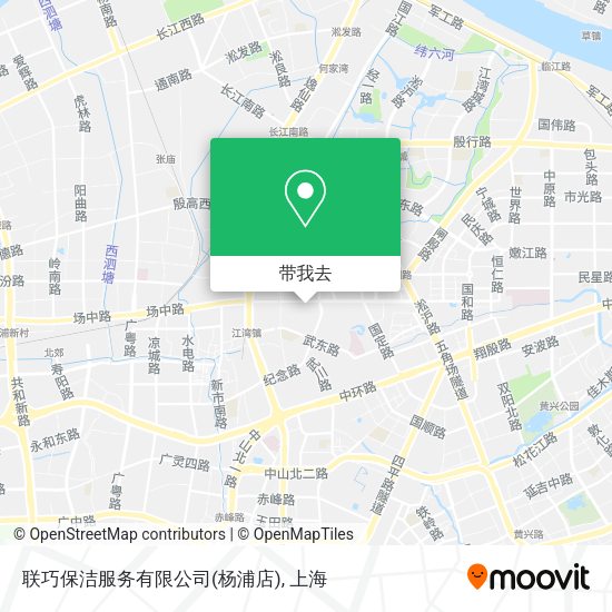 联巧保洁服务有限公司(杨浦店)地图