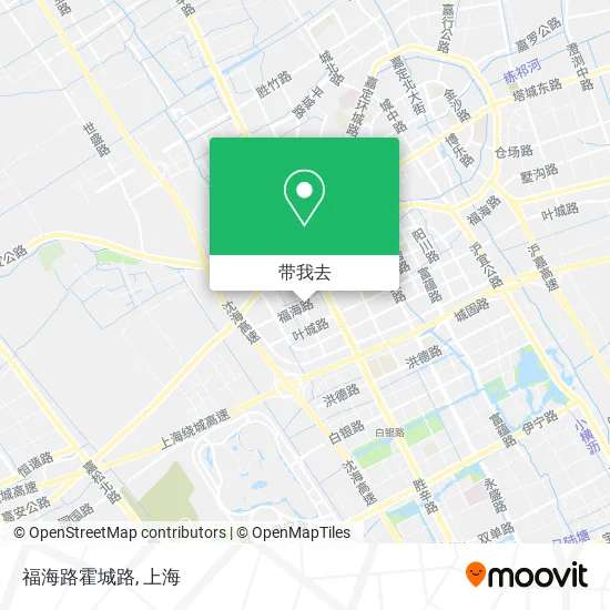 福海路霍城路地图