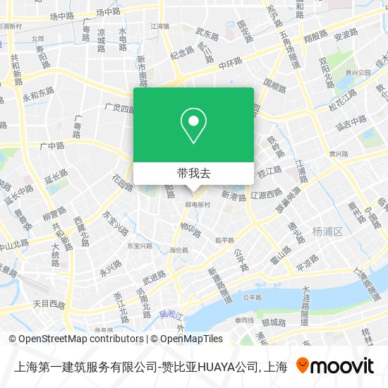 上海第一建筑服务有限公司-赞比亚HUAYA公司地图