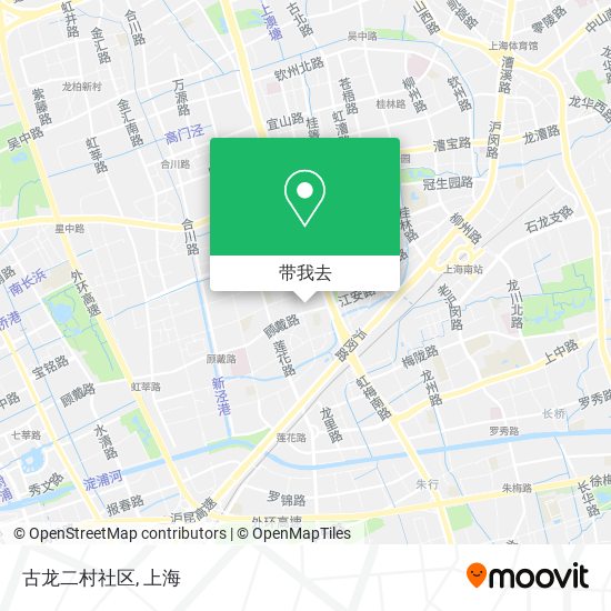 古龙二村社区地图