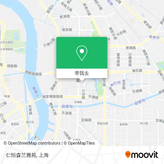 仁恒森兰雅苑地图
