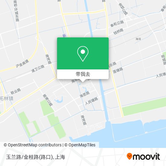 玉兰路/金桂路(路口)地图
