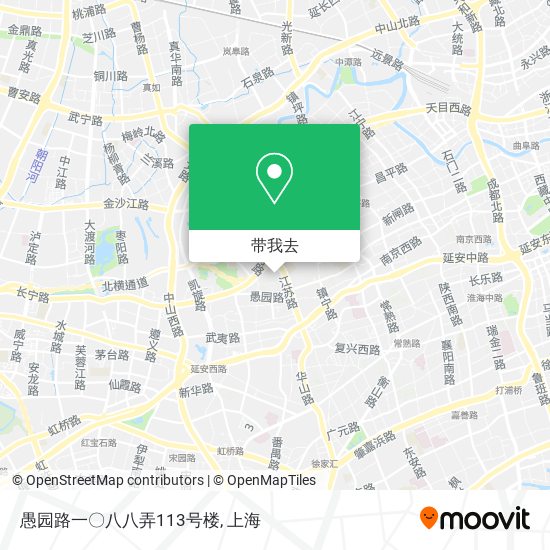 愚园路一〇八八弄113号楼地图