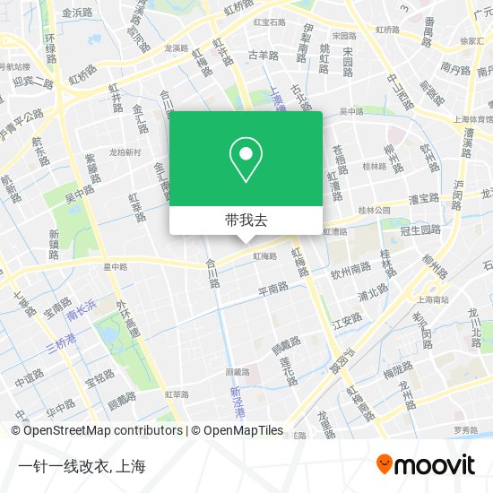 一针一线改衣地图