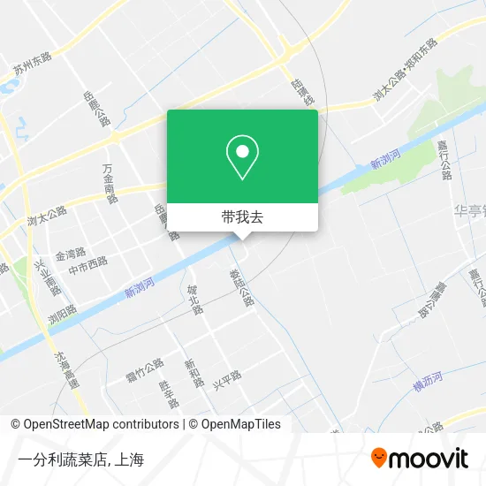 一分利蔬菜店地图