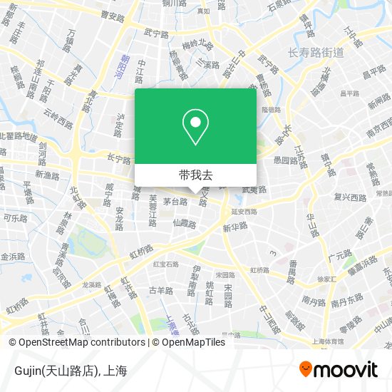 Gujin(天山路店)地图