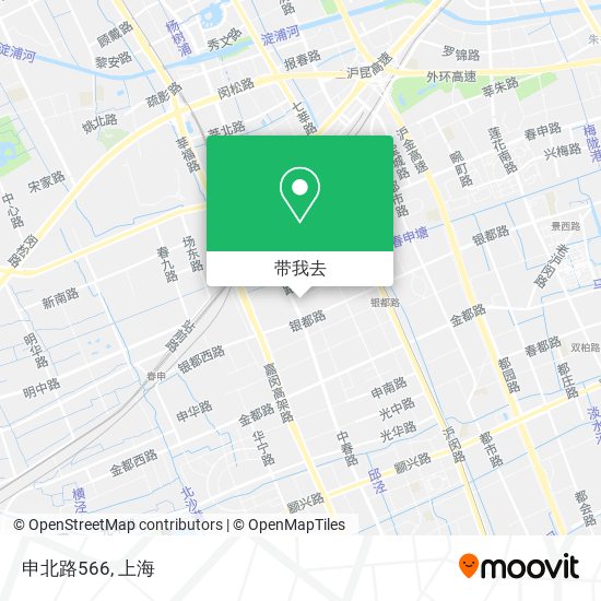 申北路566地图