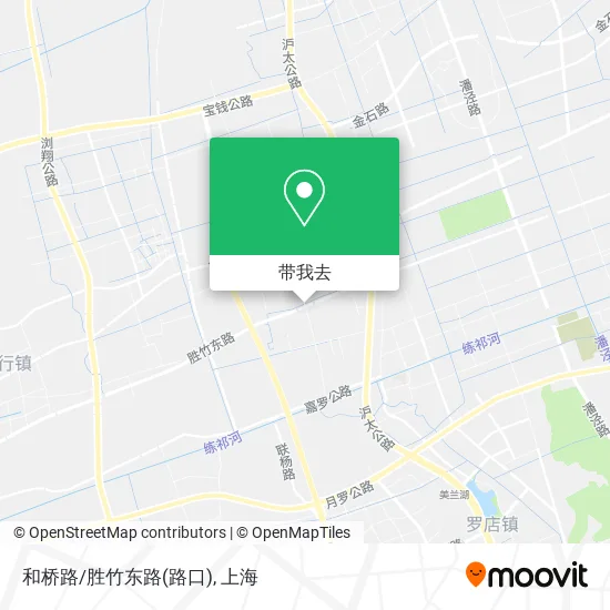和桥路/胜竹东路(路口)地图