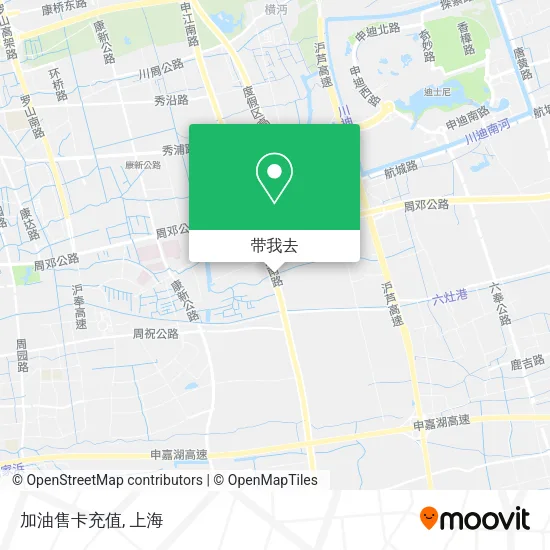 加油售卡充值地图