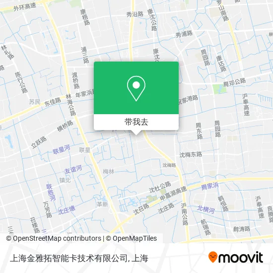 上海金雅拓智能卡技术有限公司地图