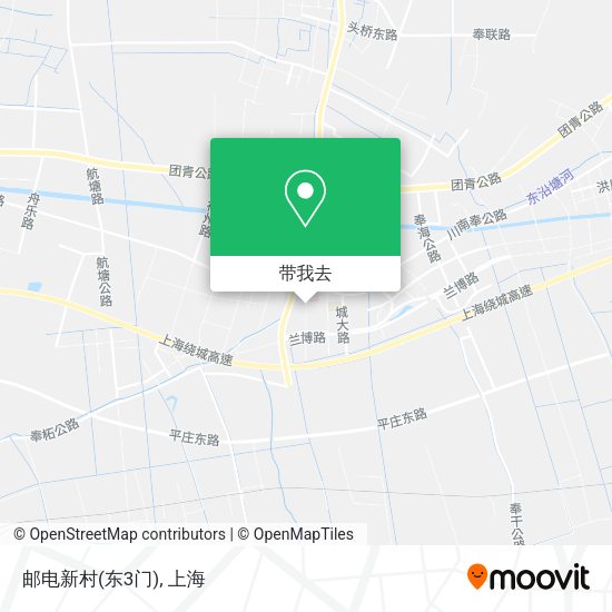 邮电新村(东3门)地图