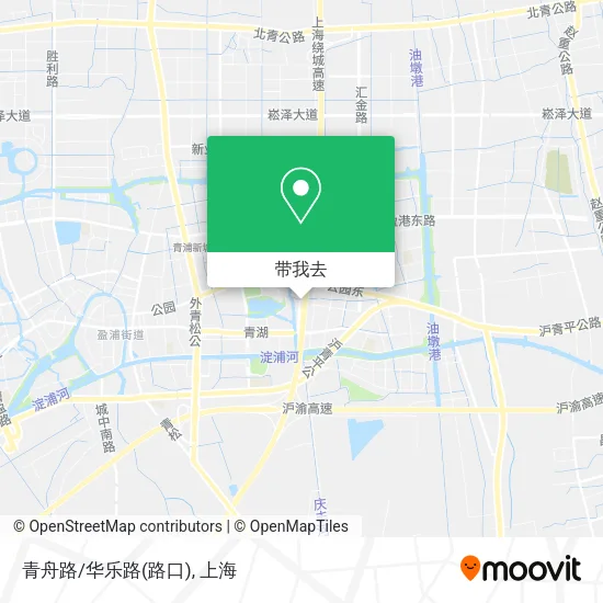 青舟路/华乐路(路口)地图