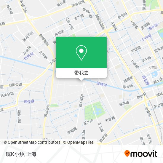 晥K小炒地图