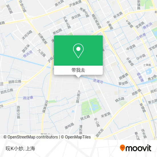 晥K小炒地图