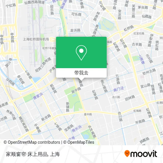 家顺窗帘·床上用品地图