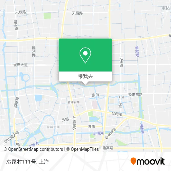 袁家村111号地图