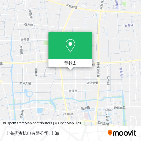 上海滨杰机电有限公司地图