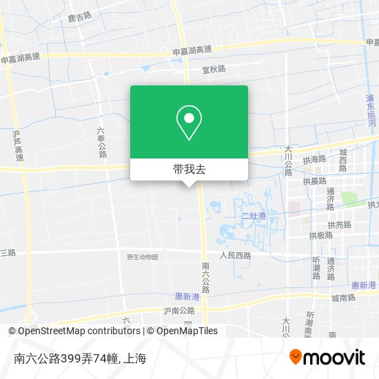 南六公路399弄74幢地图