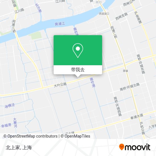 北上家地图