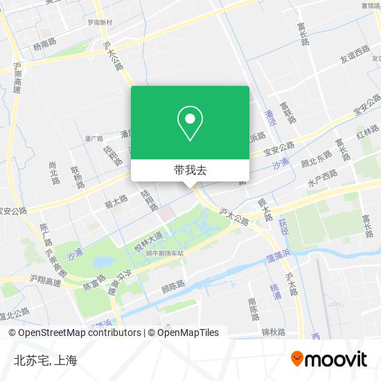 北苏宅地图