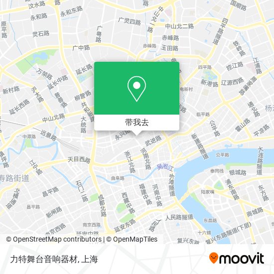 力特舞台音响器材地图